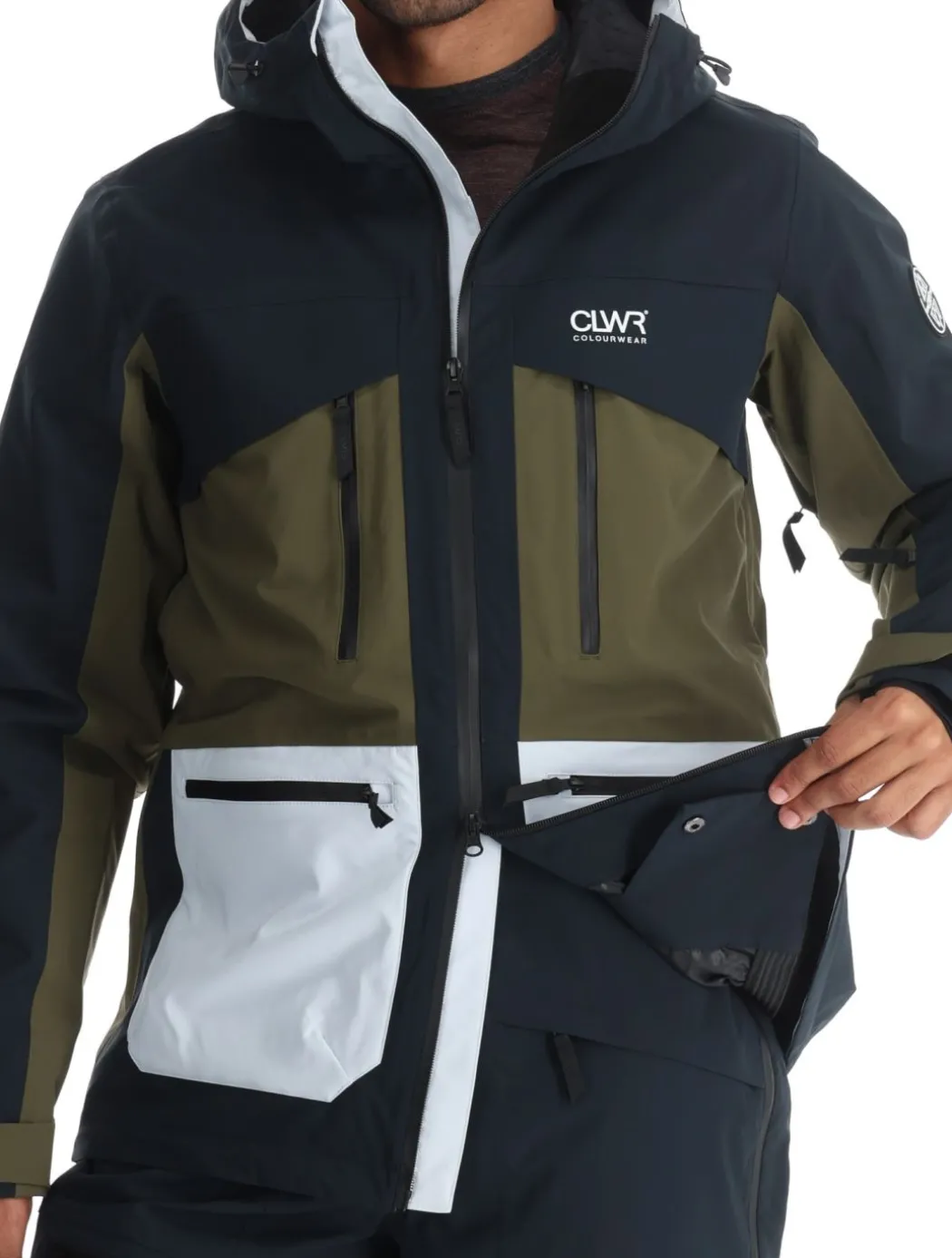 Transfer hardshell ski-jas heren