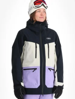 Transfer hardshell ski-jas dames