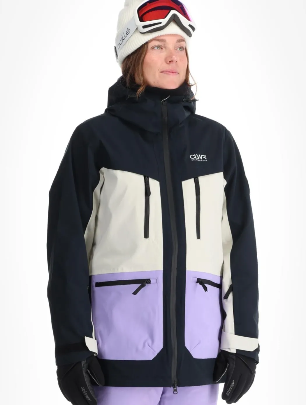 Transfer hardshell ski-jas dames