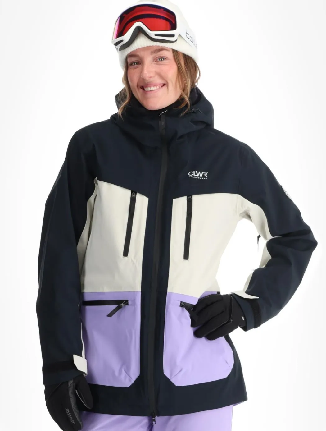 Transfer hardshell ski-jas dames