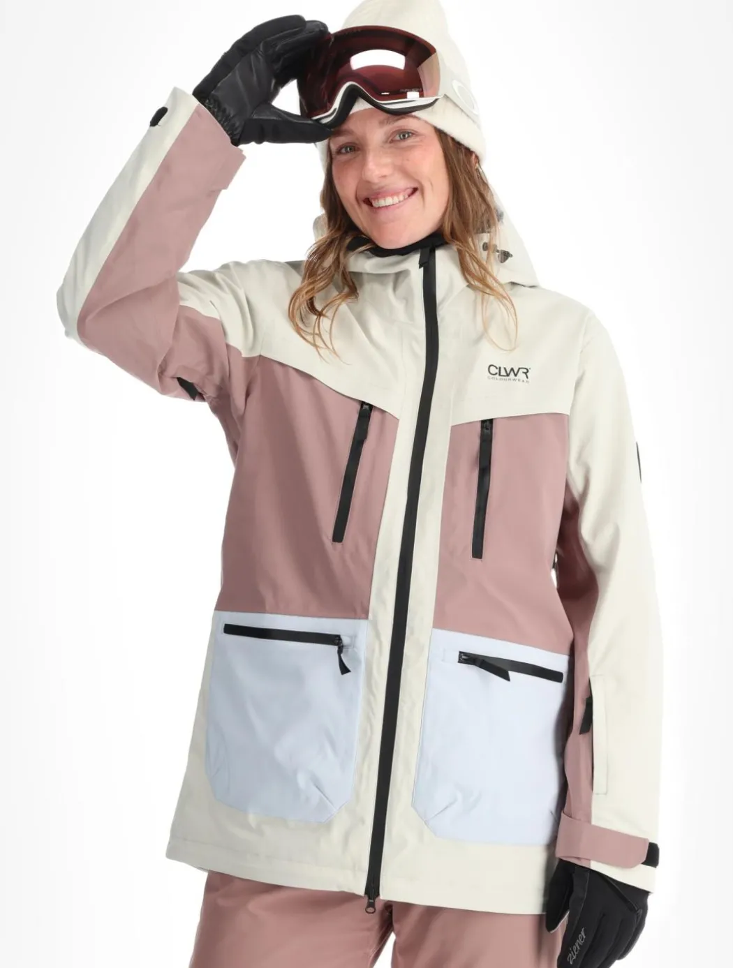 Transfer hardshell ski-jas dames