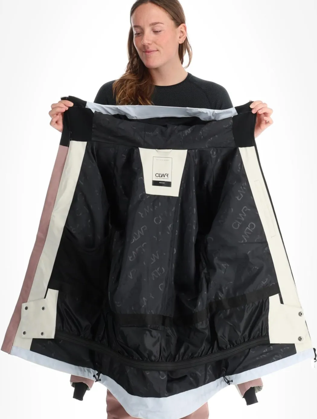 Transfer hardshell ski-jas dames