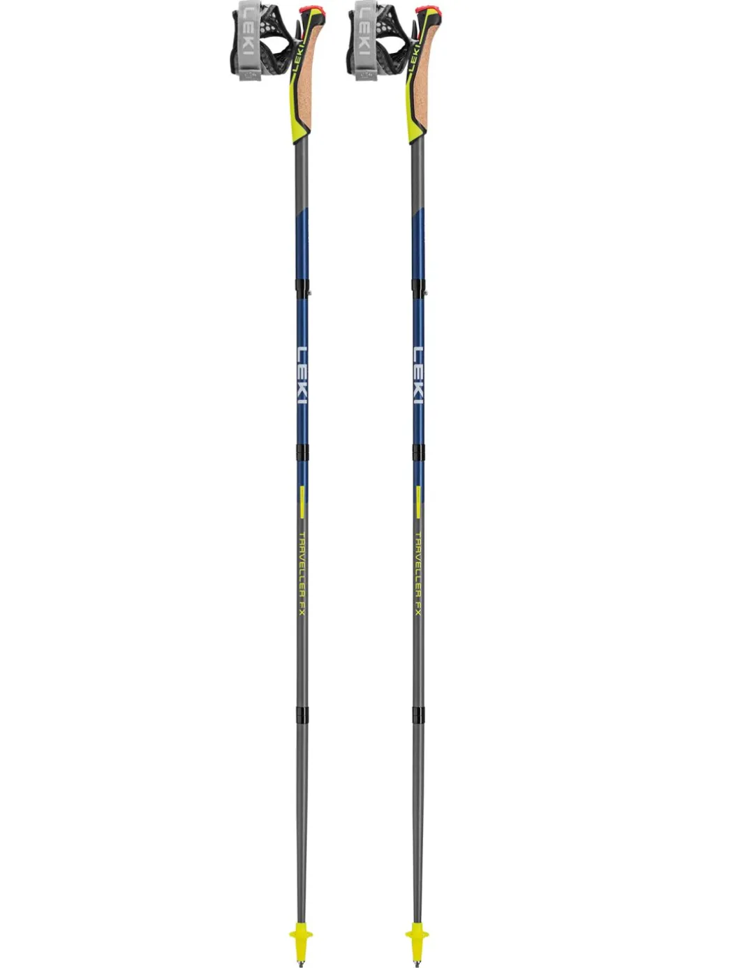 Traveller FX.One Carbon trail wandelstok opvouwbaar unisex
