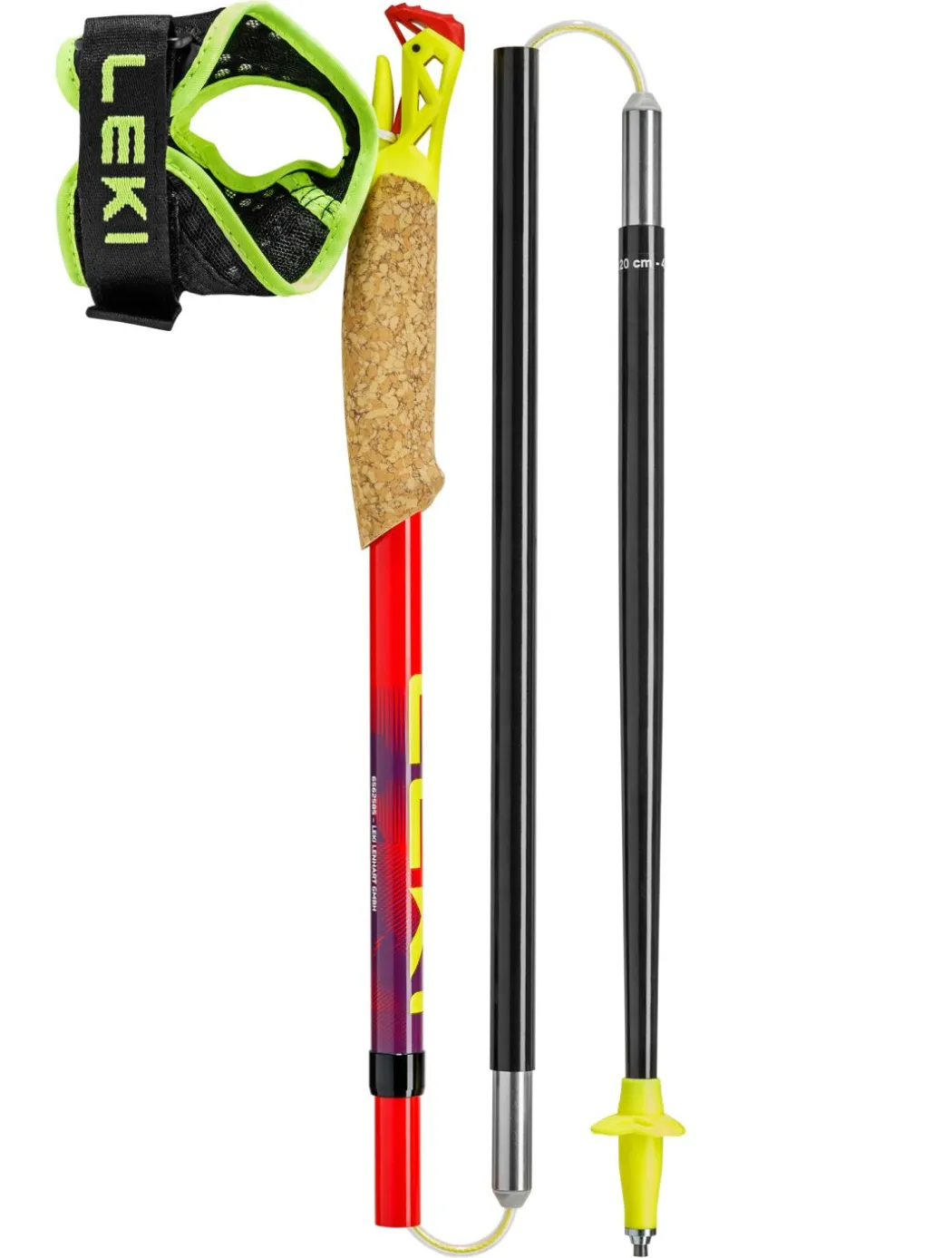 Ultratrail FX.One trail wandelstok opvouwbaar unisex