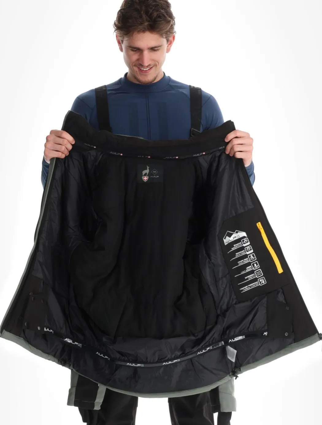 Viggo softshell ski-jas heren