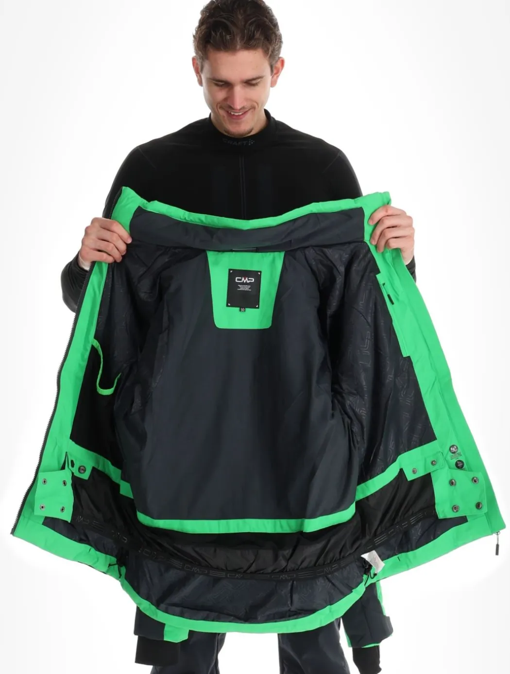 35W0127 ski-jas heren