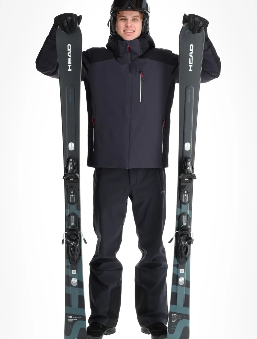 35W0067 ski-jas heren