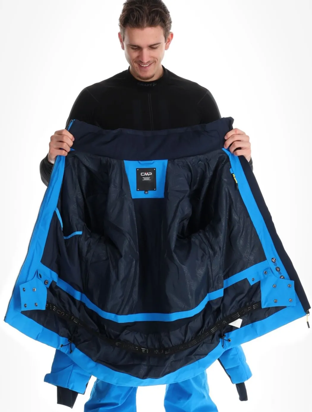 35W0087 ski-jas heren