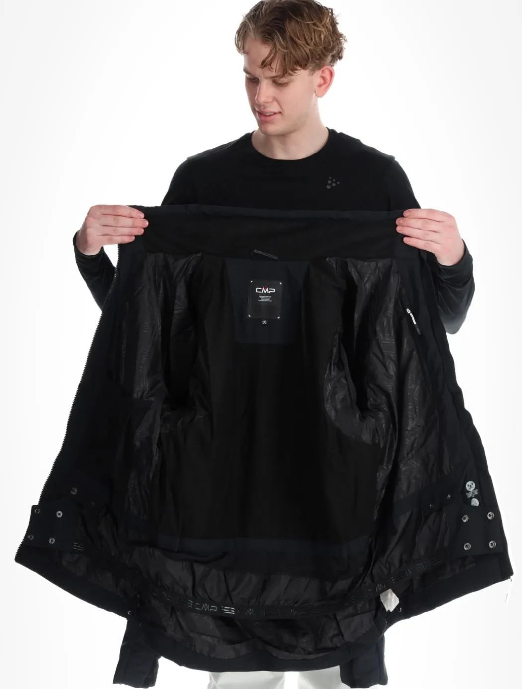 35W0127 ski-jas heren